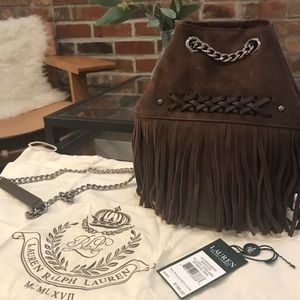 Ralph Lauren Barton Eloise Mini Drawstring Bag